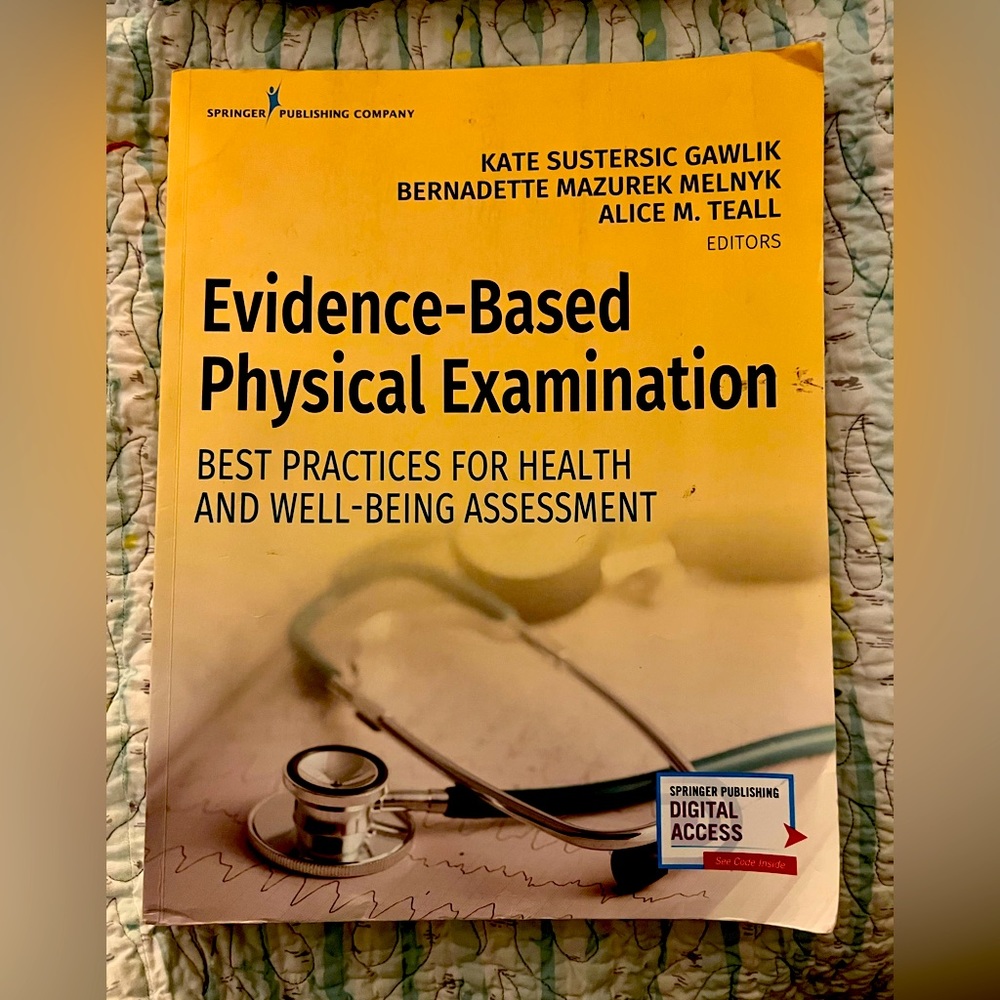 Evidence Based Physical Assessment book